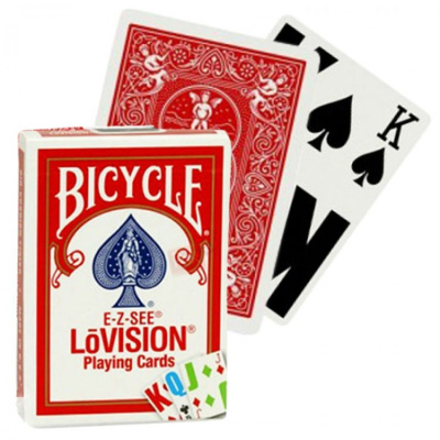 картинка Карты "Bicycle Lovision red/blue" от магазина Gamesdealer.ru
