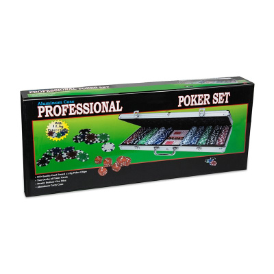 картинка Набор для покера Leather Brown на 500 фишек от магазина Gamesdealer.ru