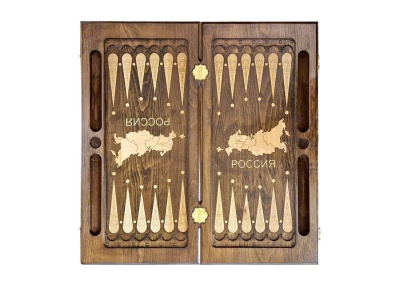 картинка Нарды резные "Герб РФ 4" 60, Mirzoyan от магазина Gamesdealer.ru