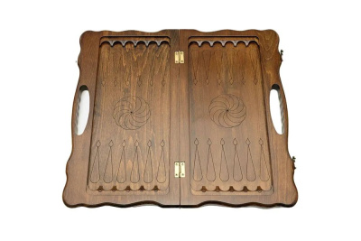 картинка Нарды резные "Бесконечность" с ручкой 50, Haleyan от магазина Gamesdealer.ru