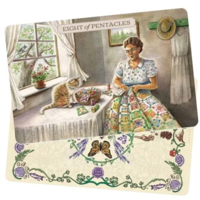 картинка Карты Таро "Pastoral Tarot Deck" US Games / Пасторальная колода Таро от магазина Gamesdealer.ru