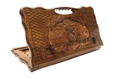 картинка Нарды резные "Охота", с ручкой, Haleyan от магазина Gamesdealer.ru