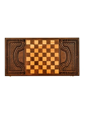 картинка Нарды резные "Щит Давида" 60, Ustyan от магазина Gamesdealer.ru