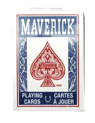 картинка Карты "Maverick Standard Index Red/blue" от магазина Gamesdealer.ru