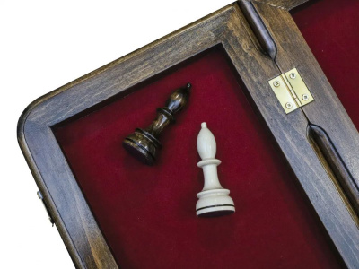 картинка Шахматы Турнирные-2 инкрустация 50, AZ110, Zeynalyan от магазина Gamesdealer.ru