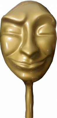 картинка Маска для мафии "Лицемер" золотая от магазина Gamesdealer.ru