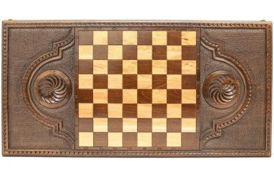 картинка Нарды резные "Герб РФ 1", Simonyan от магазина Gamesdealer.ru