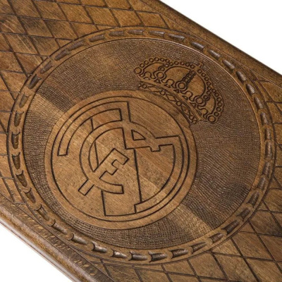 картинка Нарды резные "Реал Мадрид", Ustyan от магазина Gamesdealer.ru