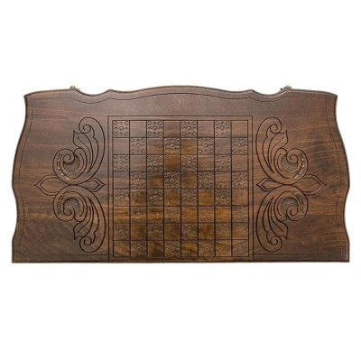 картинка Нарды резные "Герб Чечни", Rasulov от магазина Gamesdealer.ru