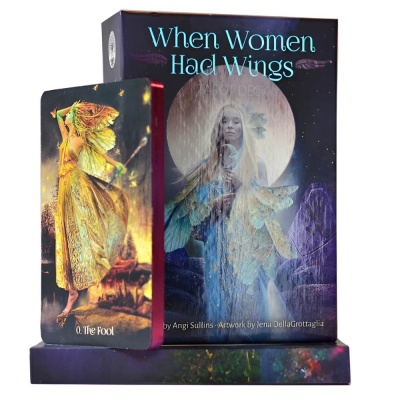 Карты Таро "When Women Had Wings Tarot Deck" US Games / Когда у женщин были Крылья, Колода Таро