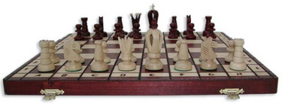 картинка Шахматы "Мини Роял" (Польша, дерево, 32х16х5см), Madon от магазина Gamesdealer.ru