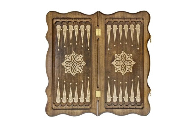 картинка Нарды резные "Тёмный Узор 6" 50, Mirzoyan от магазина Gamesdealer.ru