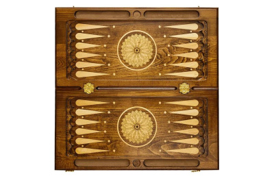 картинка Нарды резные "Орнамент 2", Mirzoyan от магазина Gamesdealer.ru