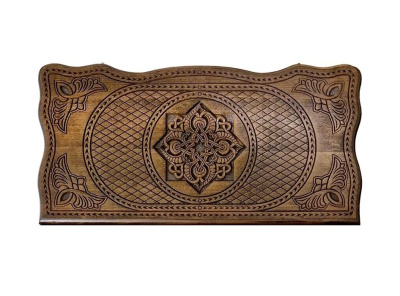 картинка Нарды резные "Тёмный Узор 1" 60, Mirzoyan от магазина Gamesdealer.ru