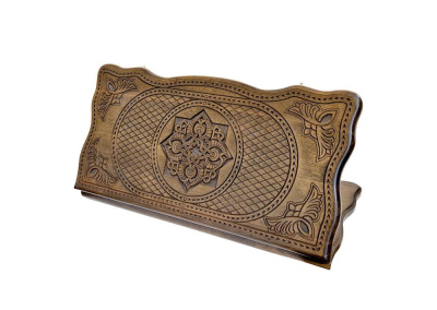 Нарды резные "Тёмный Узор 1" 50, Mirzoyan