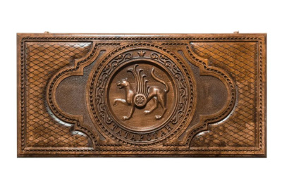 картинка Нарды резные "Герб Татарстана", Rasulov от магазина Gamesdealer.ru