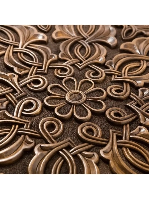 картинка Нарды резные "Орнамент" с цельным рисунком, Haleyan от магазина Gamesdealer.ru