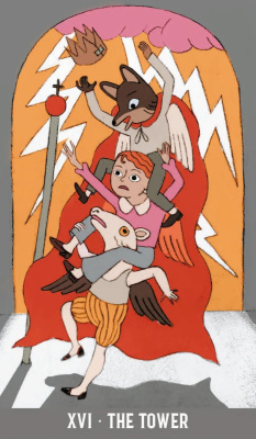 картинка Карты Таро "Wicked Moon Tarot" Lo Scarabeo / Таро Злой Луны от магазина Gamesdealer.ru