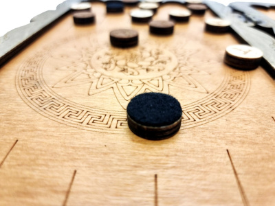 картинка Нарды Марс "Герб РФ" большие (деревянные, 57 см, Россия), Partida от магазина Gamesdealer.ru