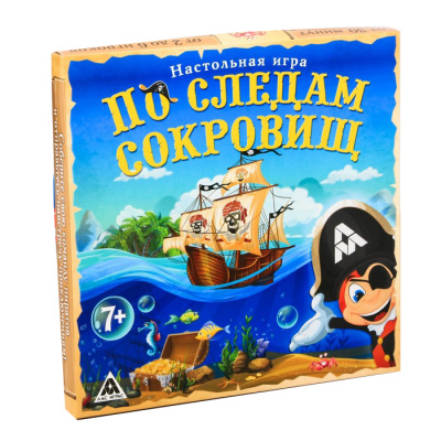 картинка Настольная игра «По следам сокровищ» от магазина Gamesdealer.ru