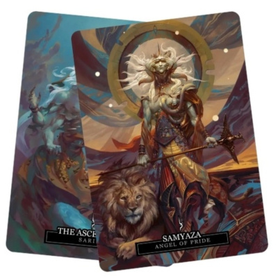 картинка Карты Таро "Angelarium: Oracle of the Fallen" Street Publishing / Ангелариум: Оракул Упавшей колоды от магазина Gamesdealer.ru