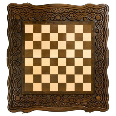 картинка Шахматы + нарды резные "Бриз" 50, Haleyan от магазина Gamesdealer.ru