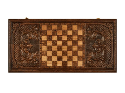 картинка Нарды резные "Герб РФ 2" 50, Mkhitaryan от магазина Gamesdealer.ru