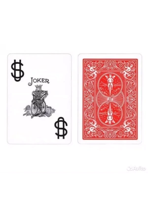 картинка Карты "Bicycle rider back 808 standard poker playing cards red" от магазина Gamesdealer.ru