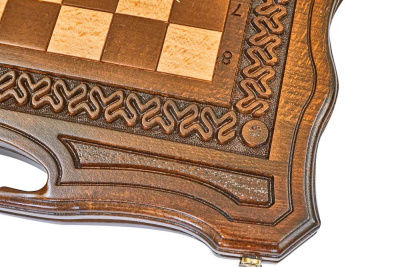 картинка Шахматы + нарды резные Бриз-2 50, Haleyan от магазина Gamesdealer.ru