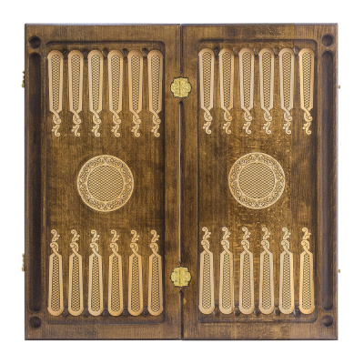 картинка Нарды резные "Бесконечность" 60, Mkhitaryan от магазина Gamesdealer.ru