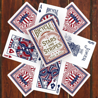 картинка Карты "Bicycle Stars and Stripes Playing Cards" от магазина Gamesdealer.ru