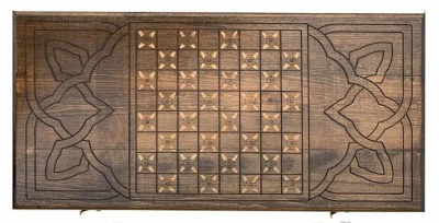 картинка Нарды резные "Солнечный цветок", Mkhitaryan от магазина Gamesdealer.ru