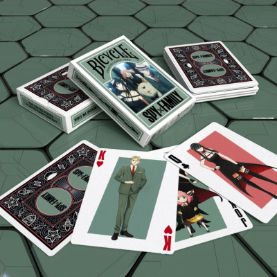 картинка Карты "Bicycle Spy x Family" от магазина Gamesdealer.ru
