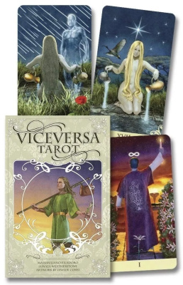Карты Таро "Filadoro/Corsi/Wheaterstone Vice Versa Tarot Kit" Lo Scarabeo / Двусторонняя Колода + Кн
