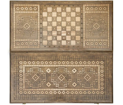 картинка Нарды резные "Армянский Ковер", Mkhitaryan от магазина Gamesdealer.ru