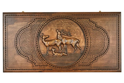 картинка Нарды резные "Олень", Mkhitaryan от магазина Gamesdealer.ru