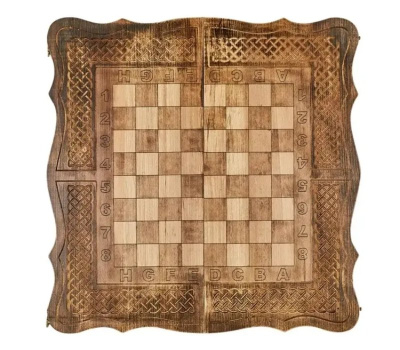 картинка Шахматы + нарды резные 3 60, Mkhitaryan от магазина Gamesdealer.ru