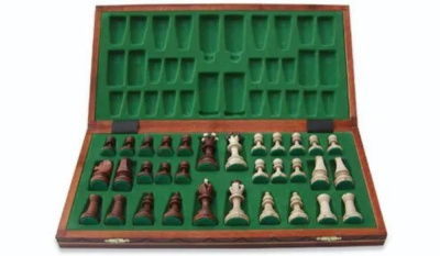 картинка Шахматы "Сенатор" 40 см, Madon (деревянные, Польша) от магазина Gamesdealer.ru