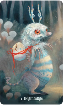 картинка Карты Таро "Wisdom of the Wild Things Oracle Cards" US Games / Карты-Оракулы мудрости диких тварей от магазина Gamesdealer.ru