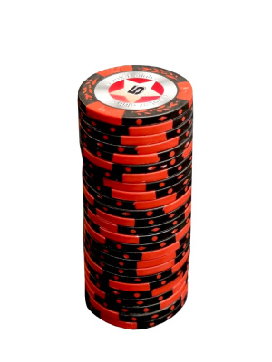 Фишки для игры в покер Black Stars номиналом 5 (25шт)