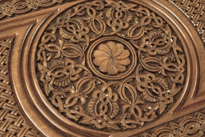 картинка Нарды резные "Армянский узор 10" 60, Haleyan от магазина Gamesdealer.ru