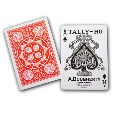 картинка Карты "Tally-Ho Standard Index red/blue Fan" от магазина Gamesdealer.ru
