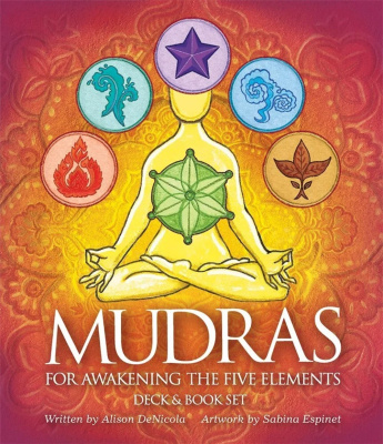 Карты Таро "Mudras for Awakening the Five Elements" US Games / Мудры для Пробуждения Пяти Элементов