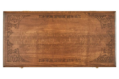 картинка Нарды резные "Гладкие" 50, Ustyan от магазина Gamesdealer.ru