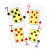 картинка Карты для покера "Texas Holdem" 100% пластик, синяя рубашка от магазина Gamesdealer.ru