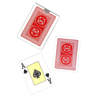 картинка Карты для покера "Poker Night Pro" red 100% пластик от магазина Gamesdealer.ru