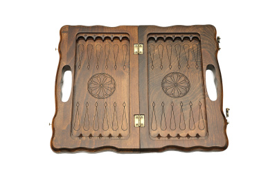 картинка Нарды резные "Орел" с ручкой 30, Haleyan от магазина Gamesdealer.ru