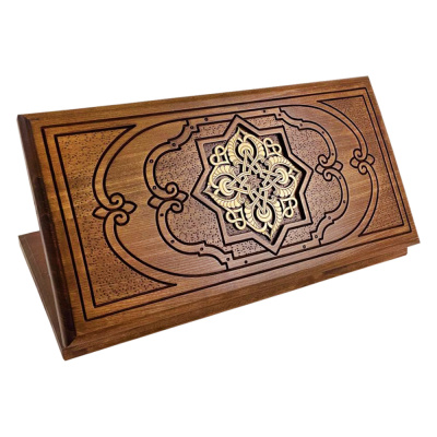 Нарды резные "Золотой узор 3" 50, Mirzoyan