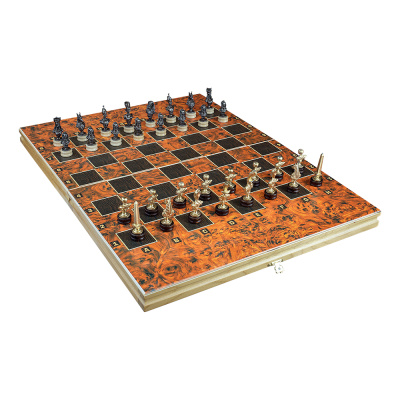 Шахматы малые "Египетская сила" чернение