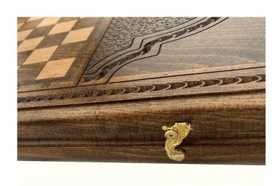 картинка Нарды резные "Павлин", Mkhitaryan от магазина Gamesdealer.ru